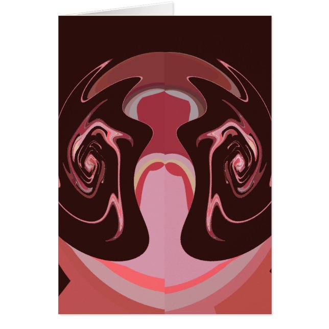 Beautiful African Maroon Motif Print Design (Front)