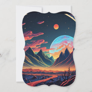 Beautiful Alien planet