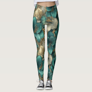 Beautiful Amaryllis Charm Active Gym Leggings