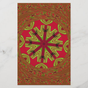 Beautiful Amazing Africa can Traditional Design Stationery