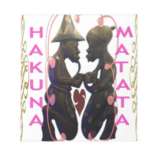 Beautiful Amazing African Couple: A Romantic Art Notepad