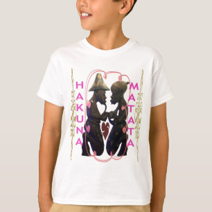 Beautiful  Amazing African Couple: A Romantic Art T-Shirt