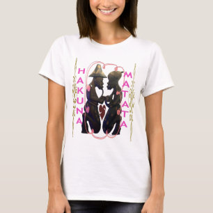 Beautiful  Amazing African Couple: A Romantic Art T-Shirt
