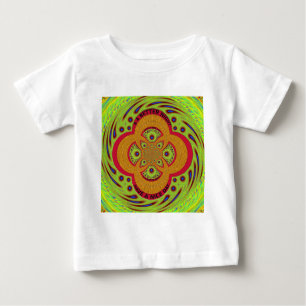  Beautiful amazing African Mandala Pattern Design Baby T-Shirt