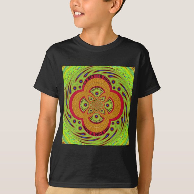  Beautiful amazing African Mandala Pattern Design T-Shirt (Front)