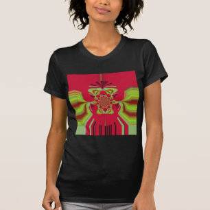 Beautiful Amazing African Red yellow Motif Pattern T-Shirt