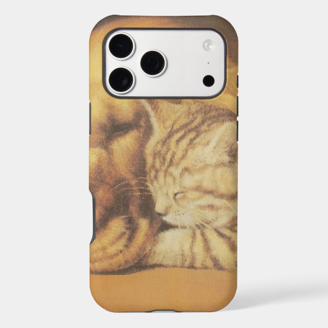 Beautiful Amazing Cat and Dog Cuddling Art Print (Back)