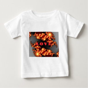 Beautiful amazing  colourful  universe Love text  Baby T-Shirt