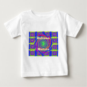 Beautiful Amazing Colourful  Whirl Vector Geometri Baby T-Shirt