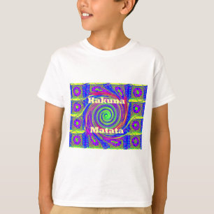 Beautiful Amazing Colourful Whirl Vector Geometri T-Shirt