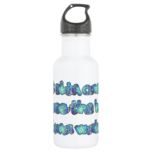 Beautiful amazing customisable Trendy Art Design  532 Ml Water Bottle (Front)