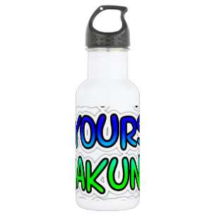 Beautiful amazing customisable Trendy Art Design  532 Ml Water Bottle