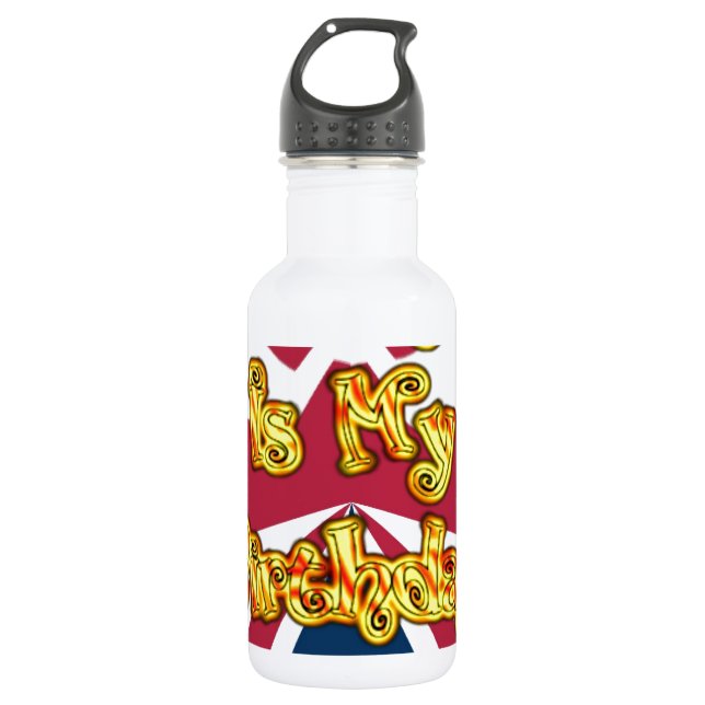Beautiful amazing customisable Trendy Art Design  532 Ml Water Bottle (Front)