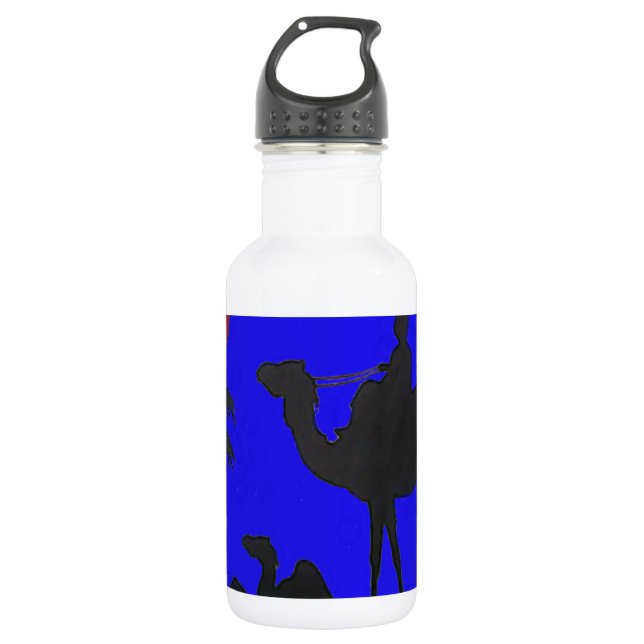 Beautiful amazing customisable Trendy Art Design  532 Ml Water Bottle (Front)