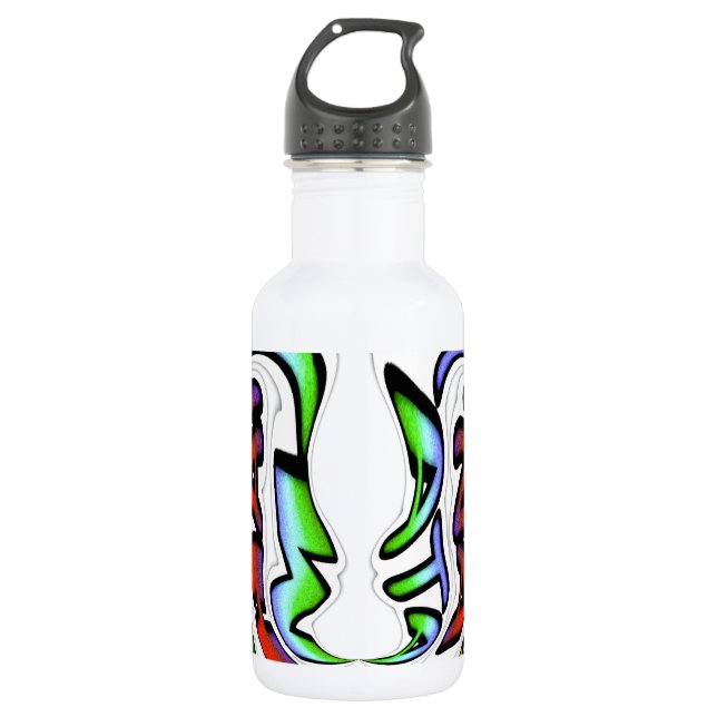 Beautiful amazing customisable Trendy Art Design  532 Ml Water Bottle (Front)