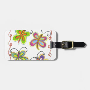 Beautiful amazing Cute Butterfly Art: Perfect Gift Luggage Tag