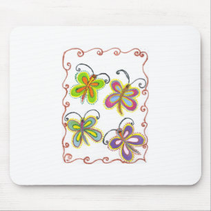 Beautiful amazing Cute Butterfly Art: Perfect Gift Mouse Pad