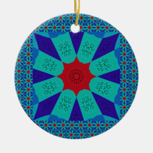 Beautiful Amazing Egyptian Feminine Design Colour Ceramic Tree Decoration