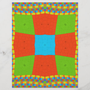 Beautiful amazing European colourful ethnic Vector