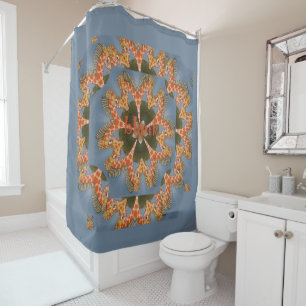 Beautiful amazing funny blank Giraffe Shower necks Shower Curtain