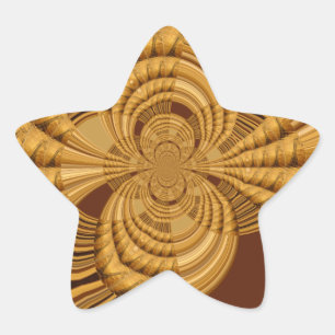 Beautiful amazing Giraffe vector Kaleidoscope art Star Sticker