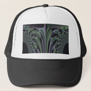 Beautiful Amazing Green Aurora Texture Art Design Trucker Hat