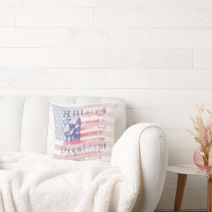Beautiful Amazing Hillary 4 USA President  latest Cushion