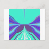 Beautiful amazing Purple Cyan motif Pattern Design