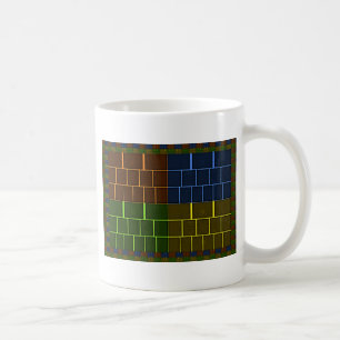 Beautiful Amazing Rainbow Colour Geometrical Desig Coffee Mug