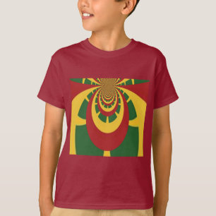 Beautiful Amazing Rasta Colours Art Print T-Shirt