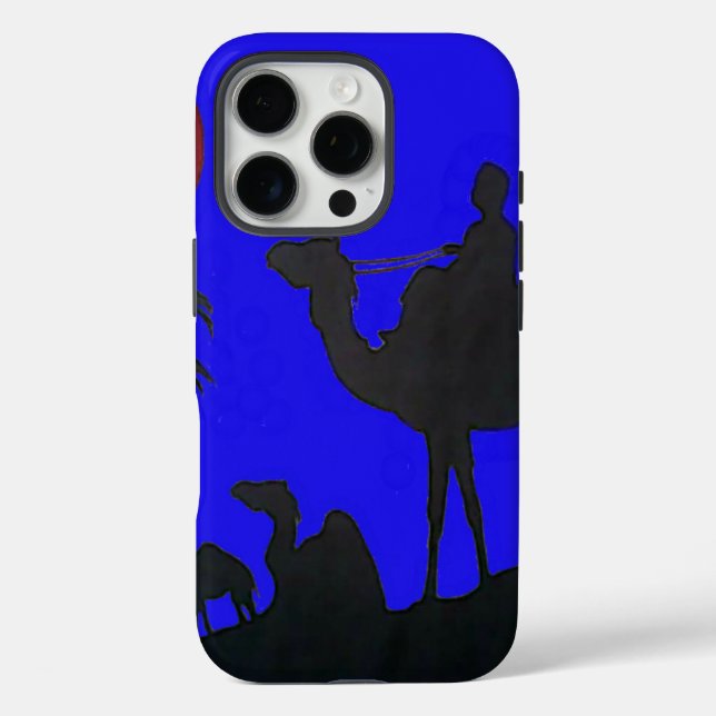 Beautiful Amazing Sunset Camel Safari Art Print Case-Mate iPhone Case (Back)