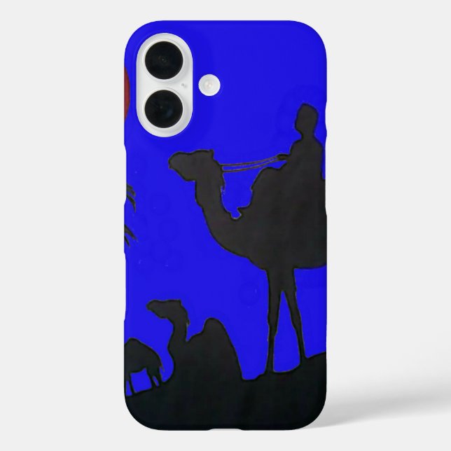 Beautiful Amazing Sunset Camel Safari Art Print/De Case-Mate iPhone Case (Back)