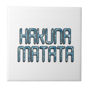Beautiful amazing swahili text quote design tile