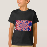 Beautiful Amazing United States Flag Kaleidoscope