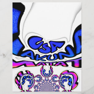 Beautiful Amazing USA Fun Text Art Pattern Design