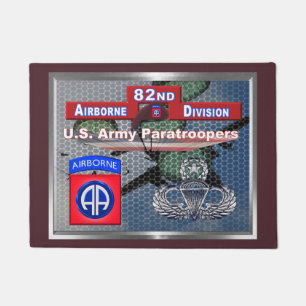 Beautiful America’s Guardian 82nd Airborne Divisio Doormat