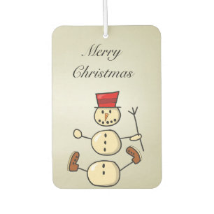 Beautiful, Amezing Christmas Snowman Car Air Freshener