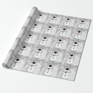 Beautiful, Amezing Christmas Snowman Wrapping Paper