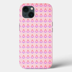 Beautiful, Amezing, Pink Christmas Tree iPhone 13 Case