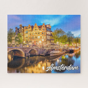 Beautiful Amsterdam, Netherlands Jigsaw Puzzle
