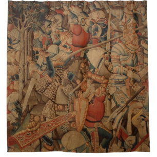 Beautiful Ancient Tapestry Artwork Shower Curtain