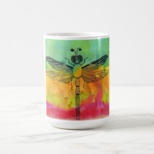 Beautiful and Colourful Dragonfly Mug
