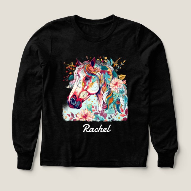 Beautiful and Colourful Horse (Design Front)