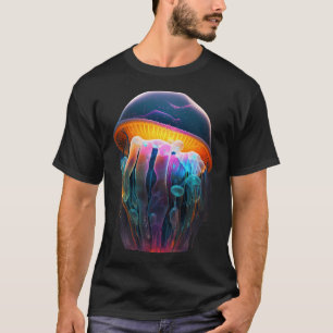 Beautiful and Colourful Jelly fish T-Shirt