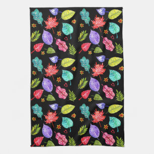 Beautiful and Colourful Leaves Kitchen Towel