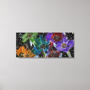Beautiful and Colourful Poppies Canvas Print