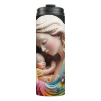 Beautiful and Elegant Mother Mary & Baby Jesus 