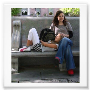 BEAUTIFUL AND HAPPY GIRLS PHOTO PRINT