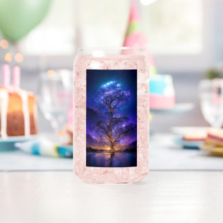 Beautiful and special can glass