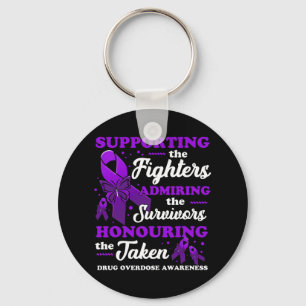 Beautiful and Supportive Drug Overdose Awareness 1 Key Ring